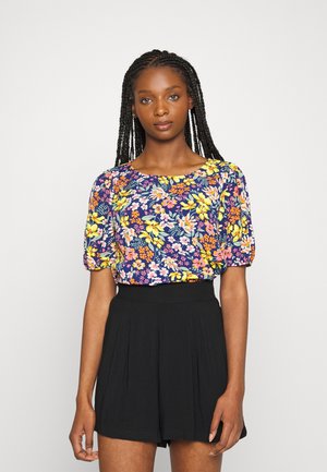 VIMOLNA - T-shirt estampada - navy