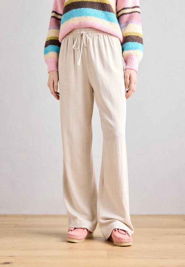 JOLENE - Stoffhose - feather gray