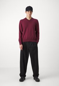 BOSS PACELLO - Džemper - dark red