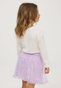 Terranova CON PAILLETTES - Gonna a campana - lilla