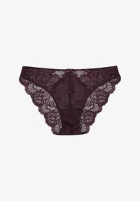 Unausgewählt, bordowy