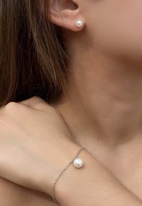 MYC Paris PARURE FULL MOON PEARL SET - Orecchini - argenté couleur / cristal