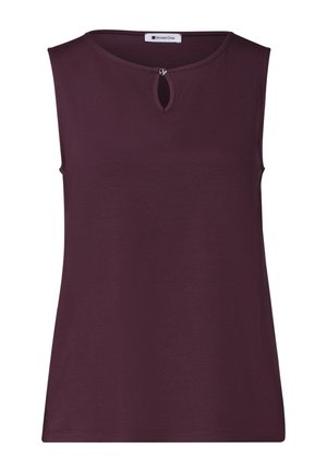 Street One, TOP MIT U-BOOT-AUSSCHNITT - Top - rustic rouge