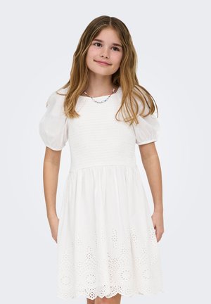 ONLY GIRLS, KOGBONDI Short - Robe de jour - cloud dancer