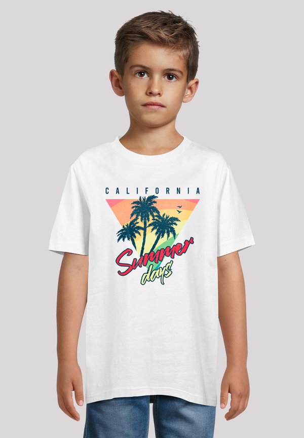 CALIFORNIA SUMMER DAYS PALM - T-Shirt print - weiß