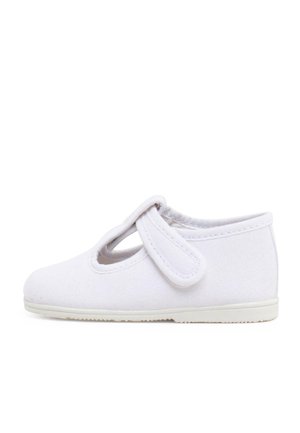 Pisamonas Baby Merceditas - Samt Hausschuhe Mit Klettverschluss