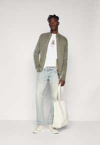 Replay Cardigan - mud green