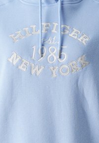 Tommy Hilfiger VARSITY HOODIE - Felpa - vessel blue