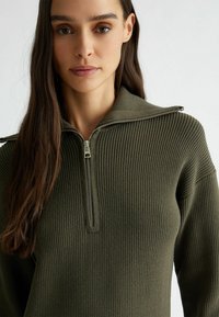 LIU JO Laisvo kirpimo suknelė - olive