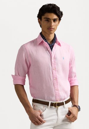 Polo Ralph Lauren SLIM FIT LINEN SHIRT - Overhemd - carmel pink