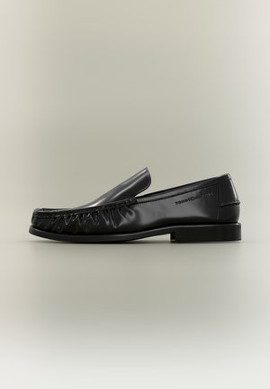 Tommy Hilfiger HILFIGER SQUARE TOE ABRASIVATO - Business loafers - black