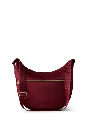LUNA MEDIUM CON ZIP - Borsa a tracolla - red
