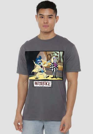 Cotton Soul, BEETLEJUICE AND THE MUMMY ELVIS - Print T-shirt - anthracite