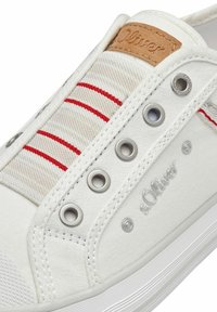s.Oliver SNEAKER - Scarpe senza lacci - white