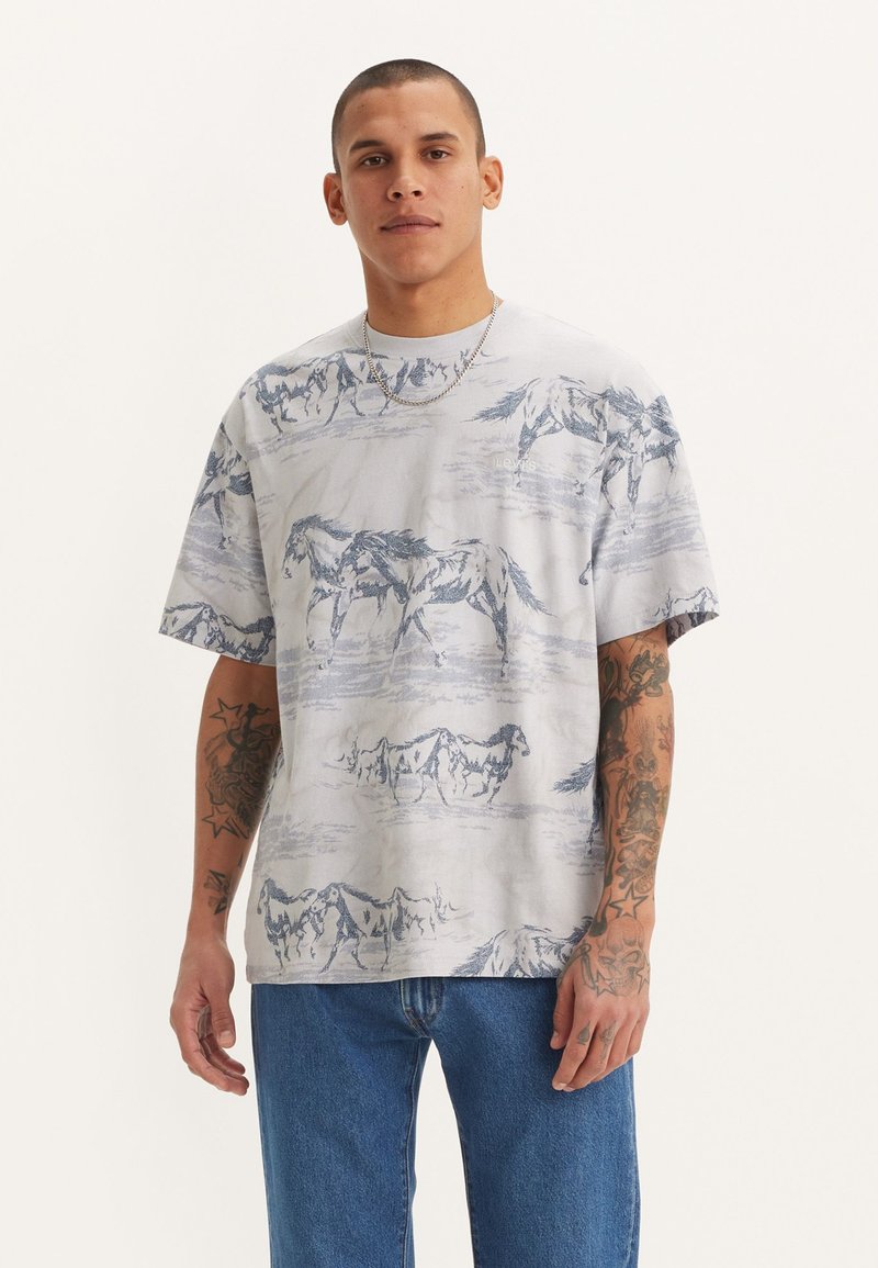 Levi's® VINTAGE - Camiseta básica - white onyx