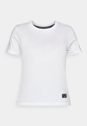 Salewa EAGLE LOGO PATCH - T-shirts basic - optical white