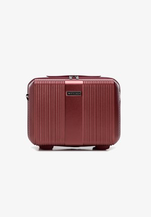 POLYCARBONATE COSMETIC CASE - Maleta de cabina - burgundy