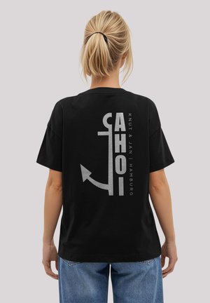 F4NT4STIC Print T-shirt - off black