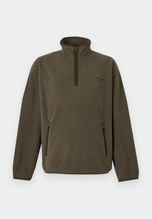Carhartt WIP, EDMORE HALF ZIP  - Φλις πουλόβερ - cypress/black