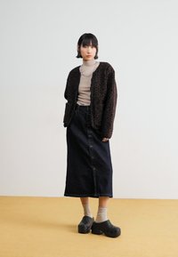 Obey Clothing DOTTIE LINER JACKET - Fleecejakke - java brown