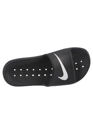 Nike Performance KAWA SHOWER - Chanclas de baño - schwarz / weiss (910)