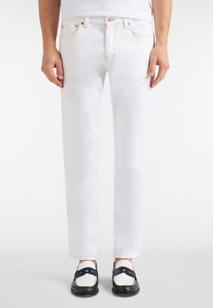 CINQUE TASCHE NARROW - Jeans Tapered Fit - bianco