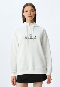 Koton SNOOPY  - Jersey con capucha - white