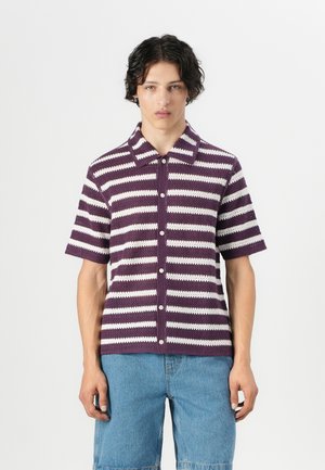 STRIPES RASCHEL SWOLO - Kardiganas - purple