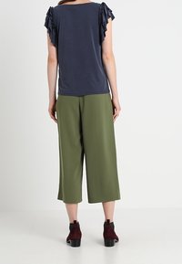 VILA Triko s potiskem - dark blue