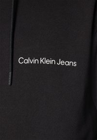 Calvin Klein Jeans INSTITUTIONAL HOODIE - Sweatshirt - black
