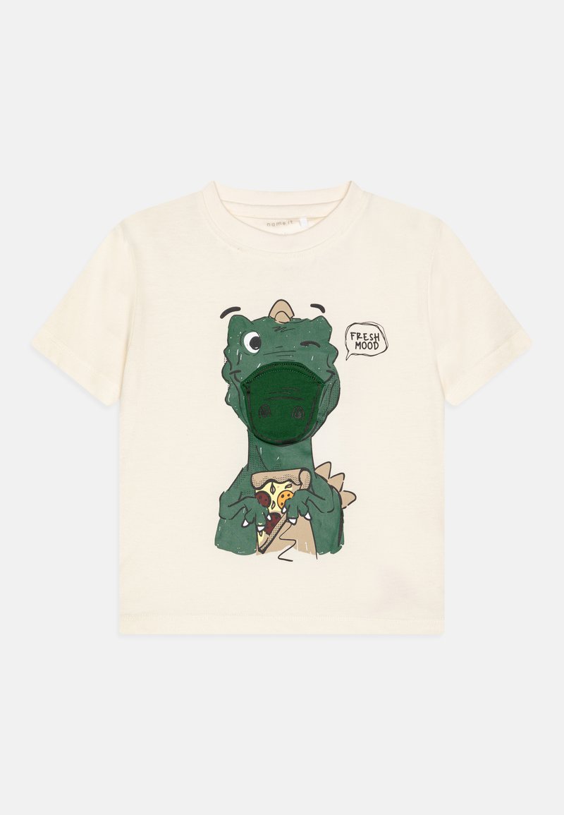 Name it - BRETT - Printtipaita - cloud dancer, Suurenna