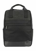 Sac à Dos Strellson Northwood RS Josh – Noir/Khaki, 100% Nylon, Pour Homme (taille S)