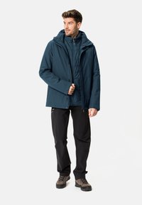 Vaude CASERINA 3IN1  - Giacca hard shell - dark sea uni