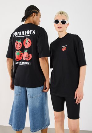 YOURTURN UNISEX - T-Shirt print - true black