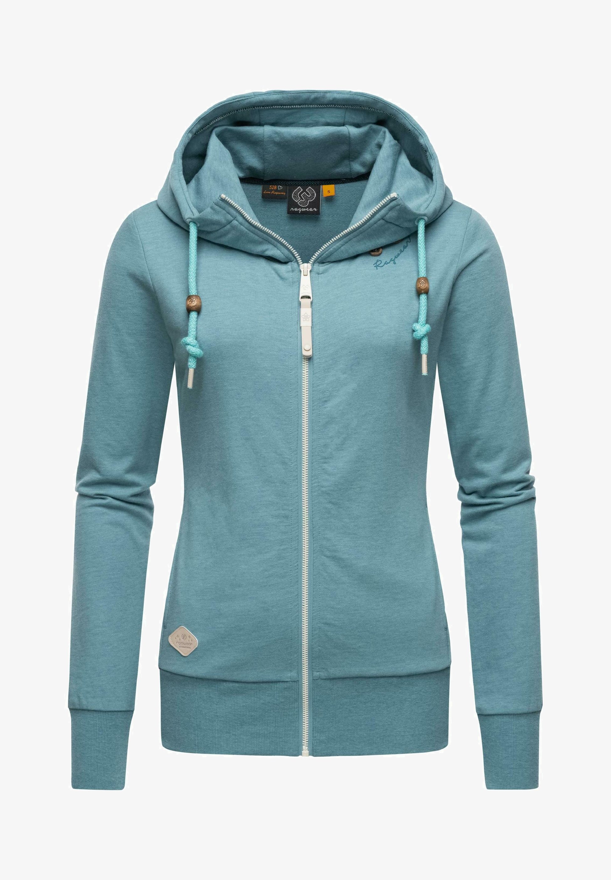Ragwear PAYA INTL Sweatjacke light aqua/türkis Zalando