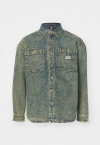 HOUSTON - Camicia - yellow fade indigo