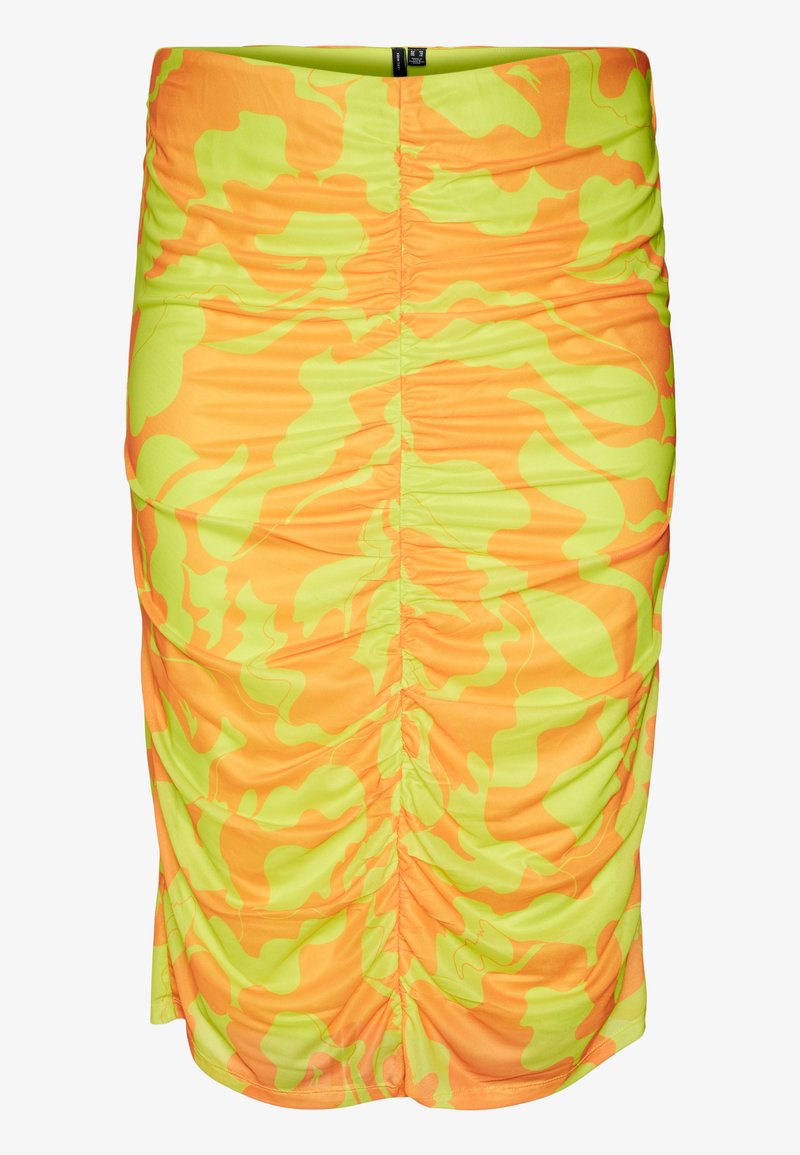 Vero Moda Curve Kokerrok oranje Vero Moda Curve Kokerrok oranje