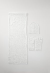 ONLCHYNA BEANIE SCARF GLOVE SET - Mănuși - light grey melange