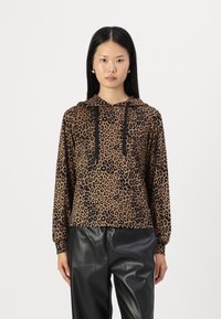 ONLY ONLMARIA HOOD - Sweatshirt - otter