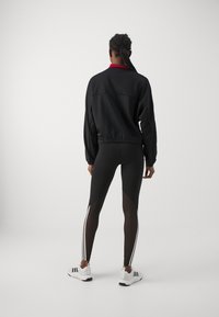 adidas Sportswear TIRO CUT 3-STRIPES TRACK - Jaka ar rāvējslēdzēju - black/team victory red