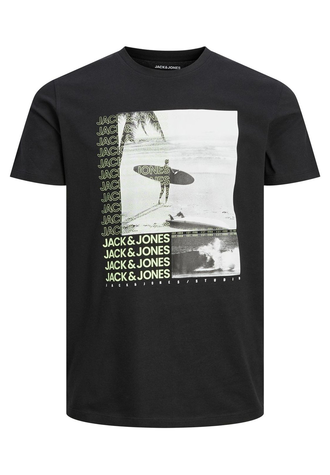 JACK & JONES Herren Jorcobin T-Shirt – Basic Crew Neck Aus Baumwolle, Kurzärmlig