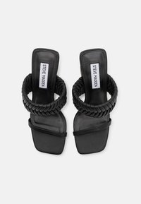 Steve Madden RAVER - Mules de tacón - black
