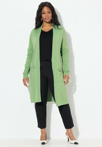 Ulla Popken Strickjacke - pea green