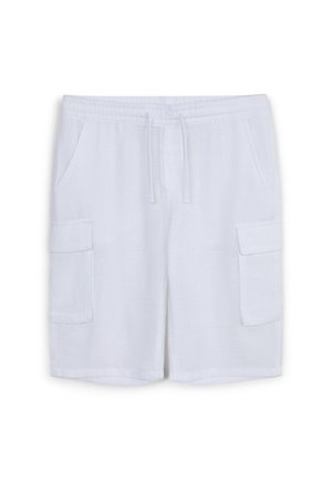 Pantaloni cargo - bianco ottico