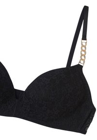 Terranova PREFORMATO CON DETTAGLIO CATENA - Reggiseno a triangolo - nero