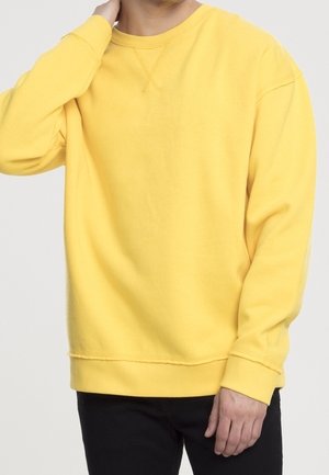 Sweatshirt - yellow