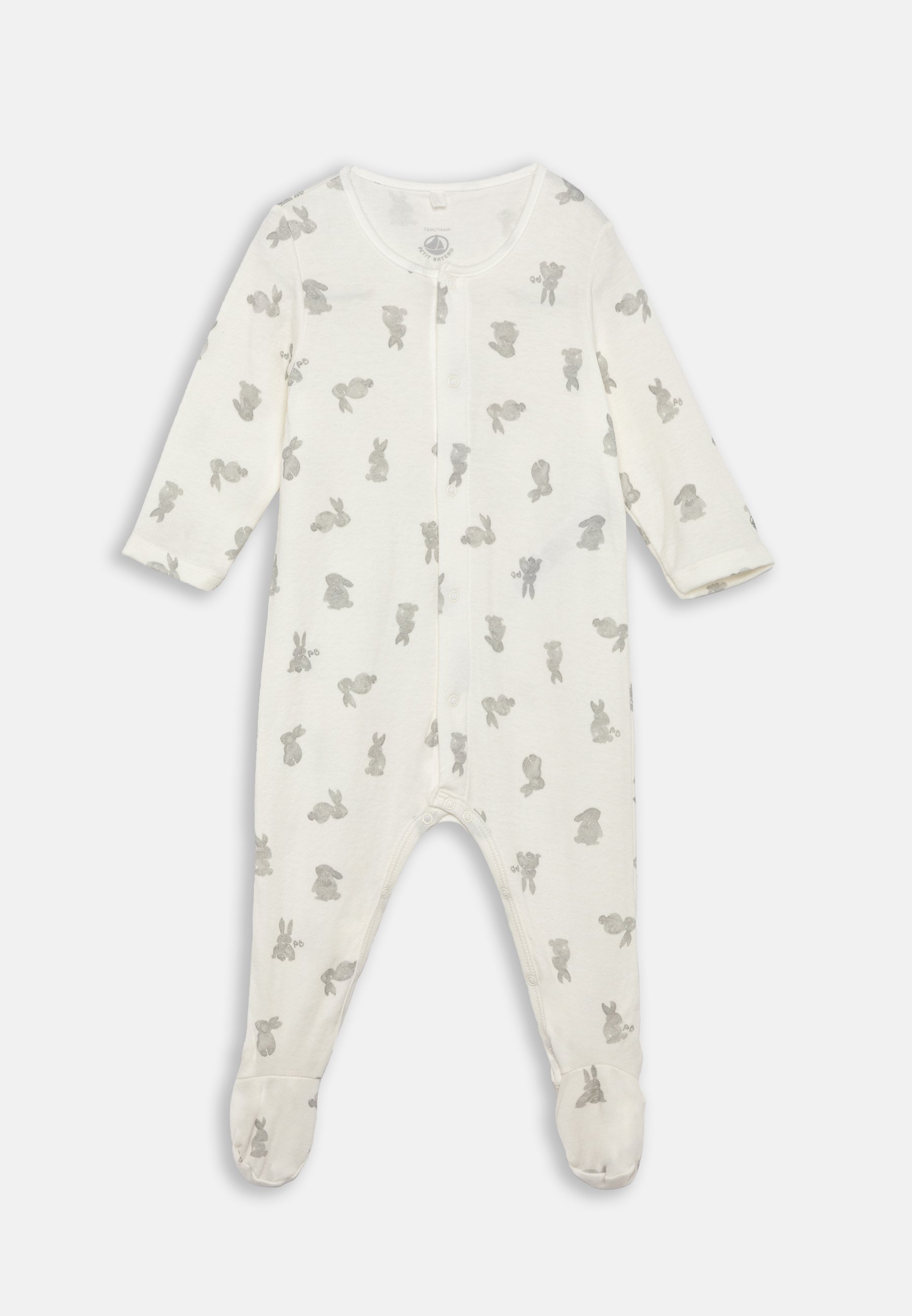 Petit Bateau BABY DORS BIEN UNISEX Sleep suit marshmallow/gris