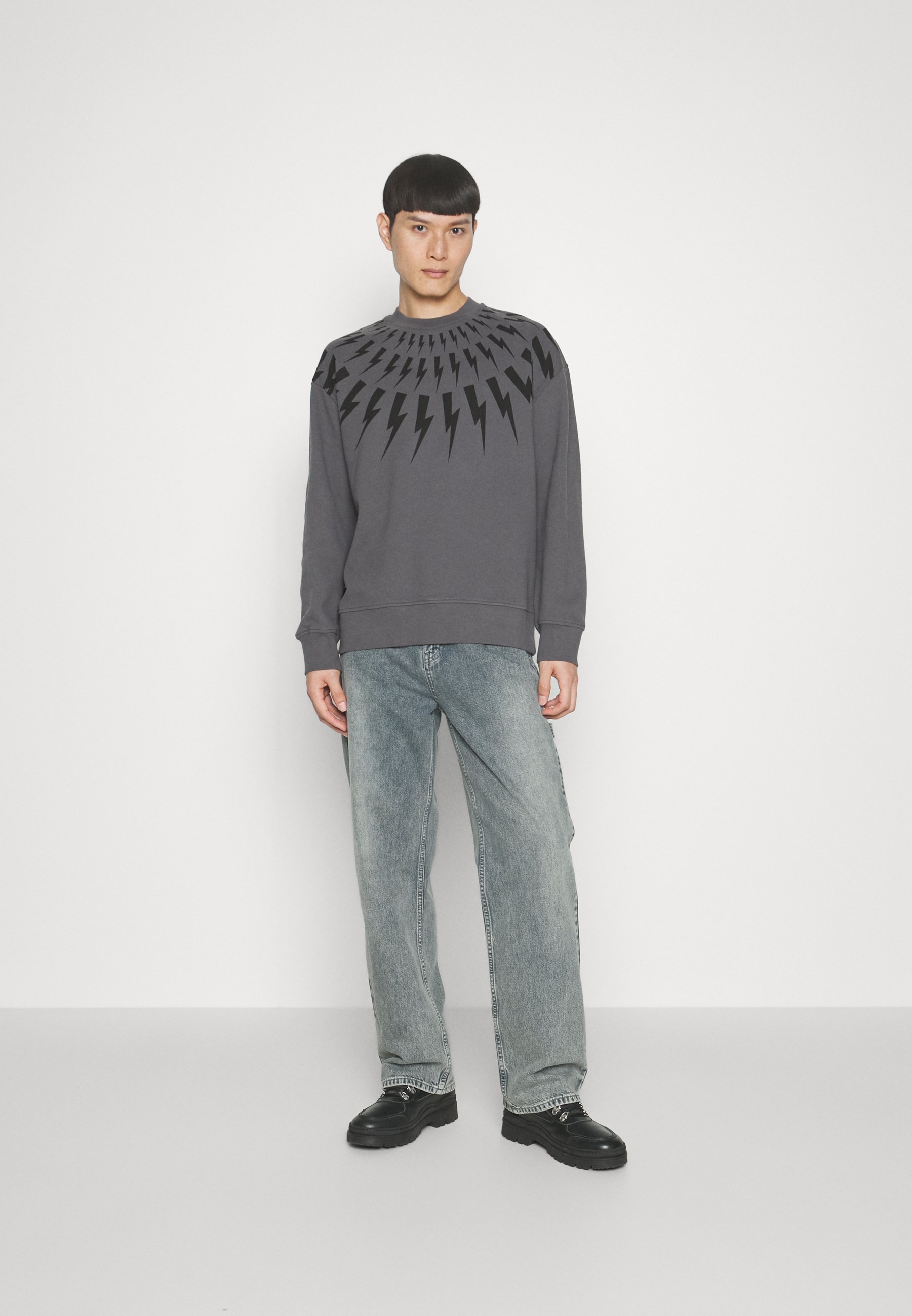Neil Barrett - Bluza/ciemnoszary - Zalando.pl