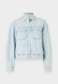 RELAXED JACKET SCARF - Džinsa auduma jaka - blue denim