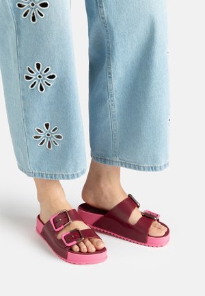 Zaxy, ZAXY SLIDES ZAXY PARTNER SOFT FEM - SLIDES - Mules - rot